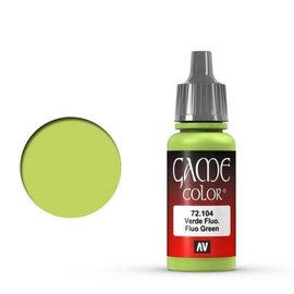 Vallejo Vallejo - Game Color - 104 Fluorescent Green, 17ml