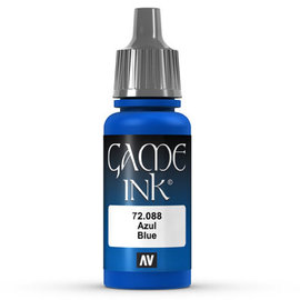 Vallejo Vallejo - Game Ink - 088 Blue,  17ml