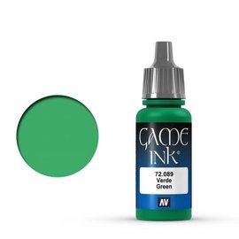 Vallejo Vallejo - Game Ink - 089 Green,  17ml