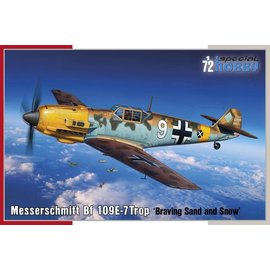 Special Hobby Special Hobby - Messerschmitt Bf 109E-7Trop "Braving Sand and Snow" - 1:72