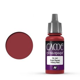 Vallejo Vallejo - Game Extra Opaque Color - 141 Heavy Red, 17ml