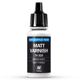 Vallejo Vallejo - Matt Varnish / Matter Klarlack, 17ml