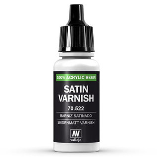 Vallejo Satin Varnish / Seidenmatter Klarlack, 17ml