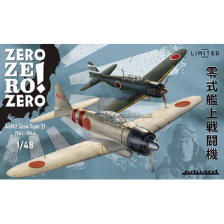 Eduard ZERO ZERO ZERO!  A6M2 Zero Type 21 - Dual Combo Limited Edition - 1:48