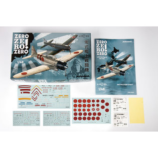 Eduard ZERO ZERO ZERO!  A6M2 Zero Type 21 - Dual Combo Limited Edition - 1:48