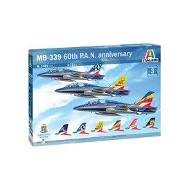 Italeri Italeri - Aermacchi MB-339 60th P.A.N. Anniversary - 3er Set - 1:72