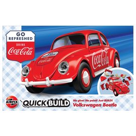 Airfix Airfix - Quick Build - Coca Cola VW Beetle