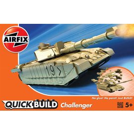 Airfix Airfix - Quick Build - Challenger Tank Desert