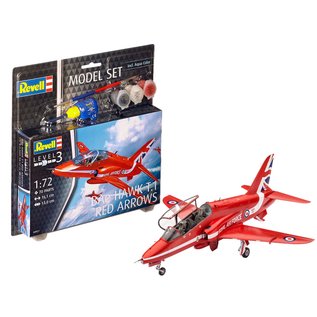 Revell Model Set BAe Hawk T.1 Red Arrows - 1:72