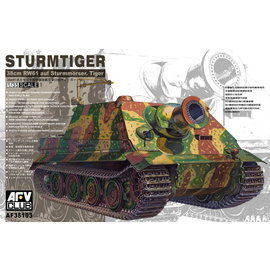 AFV-Club AFV-Club - Sturmtiger 38cm RW61 auf Sturmmörser Tiger - 1:35