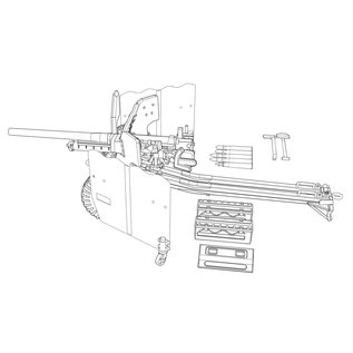 ACE Model Ordnance QF 6-pounder Mk.II / Mk.IV - 1:72