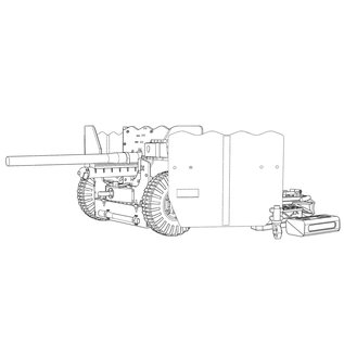 ACE Model Ordnance QF 6-pounder Mk.II / Mk.IV - 1:72