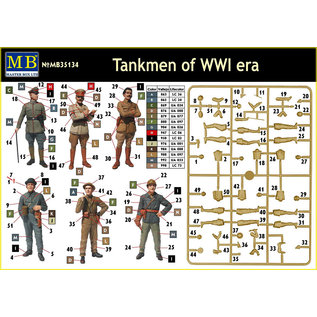Master Box Tankmen of WWI era - 1:35