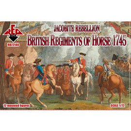 The Red Box The Red Box - Jacobite Rebellion. British Regiments of Horse 1745 - 1:72