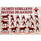 The Red Box Jacobite Rebellion. British dragoons 1745 - 1:72