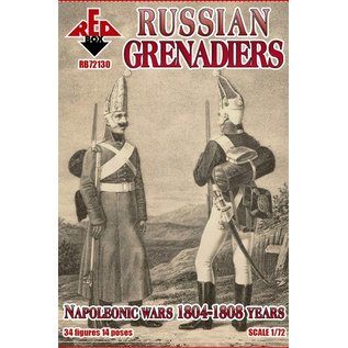 The Red Box Nap. Russian Grenadiers. 1804-1808. - 1:72