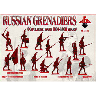 The Red Box Nap. Russian Grenadiers. 1804-1808. - 1:72