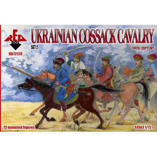 The Red Box Ukrainian Cossack Cavalry. 16 cent. Set 2 - 1:72