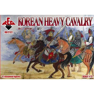 The Red Box Korean Heavy Cavalry 16-17 cent. Set 2 - 1:72