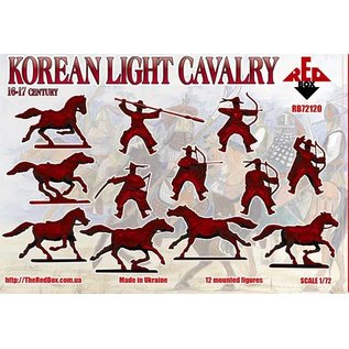 The Red Box Korean Heavy Cavalry 16-17 cent. - 1:72