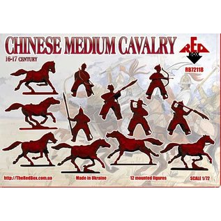 The Red Box Chinese Medium Cavalry 16-17 cent. - 1:72