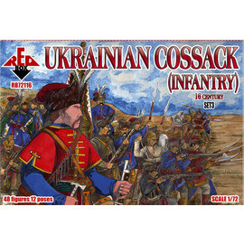 The Red Box The Red Box - Ukrainian cossack infantry. 16 cent. Set 3 - 1:72