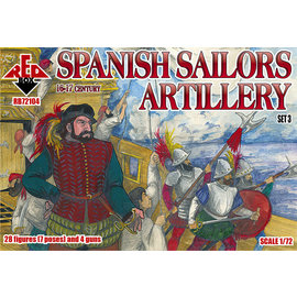The Red Box The Red Box - Spanish Sailors Artillery 16-17 cent. - 1:72