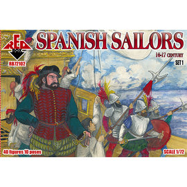 The Red Box The Red Box - Spanish Sailors 16-17 cent. Set 1 - 1:72