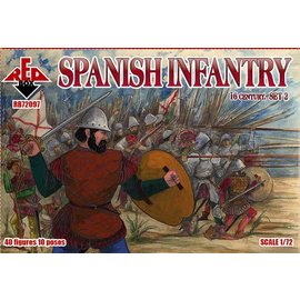 The Red Box The Red Box - Spanish Infantry. 16 cent. Set 2 - 1:72