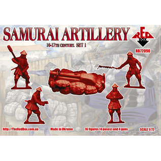 The Red Box Samurai Artillery 16-17th cent. Set 1 - 1:72