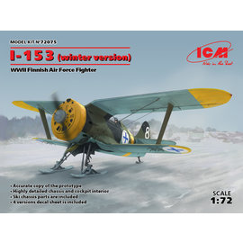 ICM ICM - Polikarpov I-153 (winter version) - 1:72