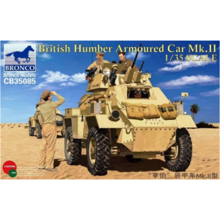 Bronco Models British Humber Armoured Car Mk.II - 1:35