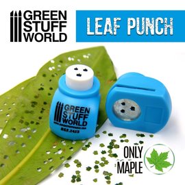 Green Stuff World Green Stuff World - Miniature Leaf Punch Medium Blue
