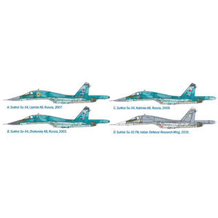 Italeri Sukhoi Su-34/Su-32FN "Fullback" - 1:72