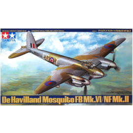 TAMIYA Tamiya - de Havilland Mosquito FB Mk.VI/NF Mk.II - 1:48