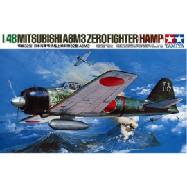 TAMIYA Tamiya - Mitsubishi A6M3 Type 32 "Zero-Fighter" (Hamp) - 1:48