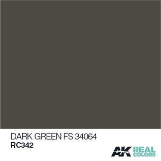 AK Interactive RC342 Dark Green FS 34064