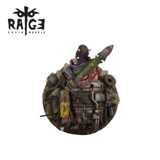 Rage Resin Models Crash Landing - 90mm