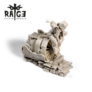 Rage Resin Models Crash Landing - 90mm