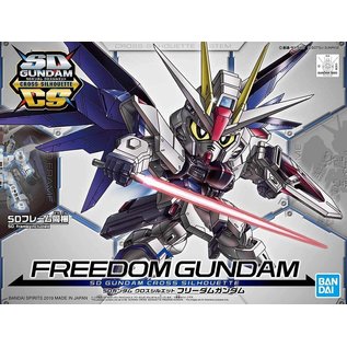 BANDAI Freedom Gundam SD Gundam Cross Silhouette