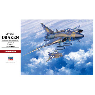 Hasegawa Hasegawa - SAAB J35F/J Draken - 1:48