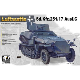 AFV-Club AFV-Club - Sd.Kfz.251/17 Ausf.C. (Late type) "Luftwaffe" - 1:35