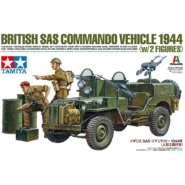 TAMIYA Tamiya - British SAS Commando Vehicle 1944 w/2 Figures - 1:35