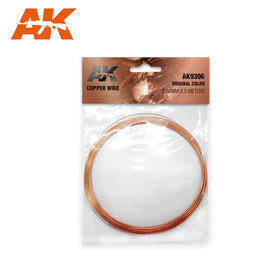 AK Interactive AK Interactive - Kupferdraht 0,60mm x 5m / Copperwire