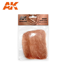 AK Interactive AK Interactive - Kupferdraht, sehr fein 0,07mm x 20g / Copperwire, thin