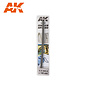 AK Interactive Feder, silberfarben 2,5mm x 150mm / Silver Spring