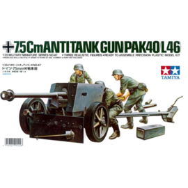 TAMIYA Tamiya - Deutsche 7,5cm PAK 40/L46 - 1:35