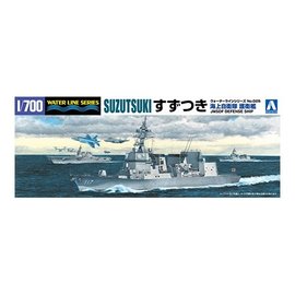 Aoshima Aoshima - JMSDF Defense Ship Suzutsuki - Waterline No. 025 - 1:700