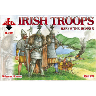 The Red Box War of the Roses 5. Irish troops - 1:72