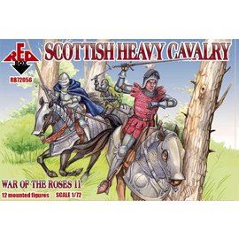 The Red Box The Red Box - War of the Roses 11. Scottish Heavy Cavalry - 1:72